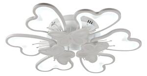 Plafonieră LED Erste Butterfly 100W 8500lm 680x605x120mm Albă Dimabilă 3CCT cu Telecomandă Corp Iluminat Modern pentru Living Dormitor Eficient