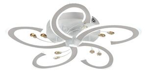 Plafoniera LED Erste Tasha 100W 10800lm Alb Dimabilă 3CCT 600x600x80mm Telecomandă Inclusă Corp Iluminat Modern Interior Eficient Elegant