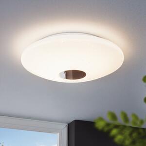 EGLO connect Voltago-C plafonieră LED rotundă albă, reglabil, Alb, Hol, Metal, Modern