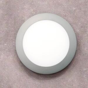 Plafoniera LED Berta Fumagalli IP66 Alb 275x80mm, Aplica Exterior Rezistenta UV, Design Italia, Soclu E27, Corp Iluminat Anticoroziv Durabil
