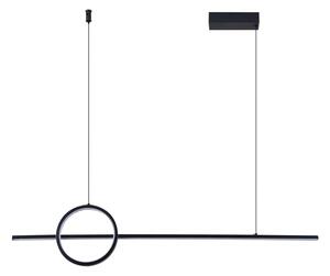 Pendul LED Hera Erste 23W Negru Mat Corp Iluminat Suspendat Modern Design Industrial Ideal Dining Bucatarie Eficienta Energetica IP20 Stil Loft