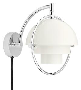 Lampă de perete GUBI, Multi-Lite, reglabil, Alb, Camera de zi, Alamă, Design