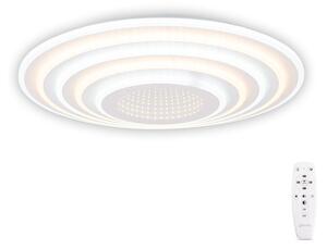 Plafoniera LED Erste Abys 120W 3CCT cu Telecomanda, 480x480x70mm, Design Modern Alb pentru Iluminat Inteligent, Eficienta si Stil in Locuinta