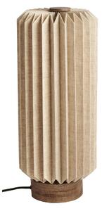Lampă de masă Watt & Veke, Alba, Maro / Rugină, dormitor, Țesătură / Textil, Design