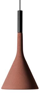 Lustră Pendul Foscarini, Aplomb, reglabil, Roșu, Bucătărie, Beton, Design
