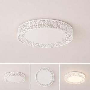 Plafoniera LED Erste Adaline 38W 3CCT 385x95mm Alb Mat, Temperatură Reglabilă 3000K-6000K, Lampă Modernă Eficientă pentru Dormitor sau Bucătărie