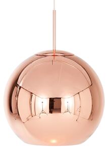Lustră Pendul Tom Dixon, Copper Round, reglabil, Cupru, Camera de zi, Plastic, Design