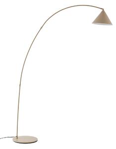 Lampadar Lindby, Triangolo, Bej, Camera de zi, Metal, Modern