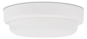 Plafoniera LED Rotunda Novelite 18W cu Senzor Miscare Microunde IP65 6400K Alb 175x52mm - Iluminat Exterior Interior Eficient Siguranta Maxima