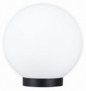 Glob Lampa Gradina Luca Alb 200mm Iluminat Exterior Decorativ Sferic Modern Design Minimalist Rezistent La Intemperii Ambient Magic Pentru Alei