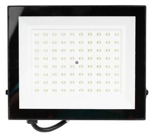 Proiector LED Slim Novelite 75W 6500K SMD V4 IP65 218x196x25mm, Iluminat Exterior Puternic Alb Rece pentru Curti, Depozite si Securitate Casa
