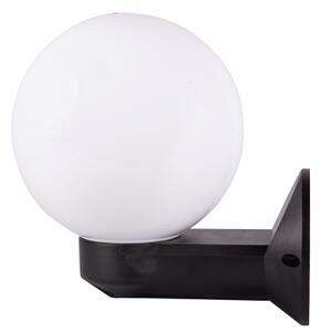 Lampa Gradina Luca Alb 135x200x255mm 1xE27 40W IP44 - Aplica Exterior Moderna Scandinava pentru Terasa, Balcon sau Fatada cu Design Minimalist