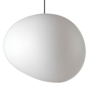 Lustră Pendul Foscarini, Gregg media, reglabil, Alb, Camera de zi, Sticlă, Design