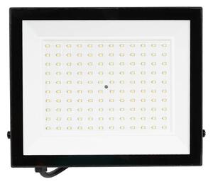 Proiector Slim LED SMD V4 Novelite 100W 6500K IP65 253x225x25mm, Corp de Iluminat Exterior Industrial Puternic pentru Securitate si Eficienta