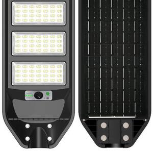 Corp Iluminat Stradal Solar LED 120W Novelite Suno cu Senzor Miscare, Protectie IP54, 3CCT Temperatura Culoare Selectabila, Eficienta Energetica