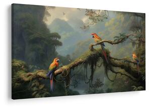 Tablou - Pădure tropicală (90x60 cm)