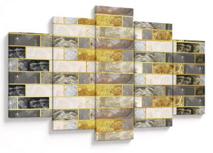 Tablou - Decor cu texturi (150x105 cm)