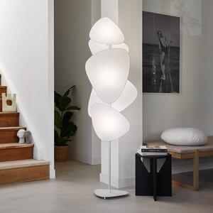 Lampadar de podea Screen Hârtie albă Înălțime 179 cm