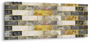 Tablou - Decor cu texturi (120x50 cm)