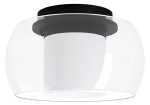EGLO connect Briaglia- plafonieră C LED, reglabil, Transparent, Hol, Sticlă, Modern