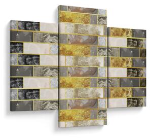Tablou - Decor cu texturi (90x60 cm)