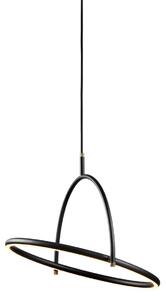Lustră Pendul Halo Design, TILT, reglabil, Sala de mese, Metal, Design