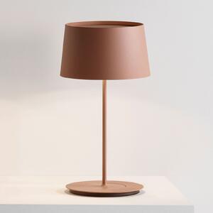 Lampă de masă Vibia, Warm, Maro / Rugină, Camera de zi, Metal, Modern