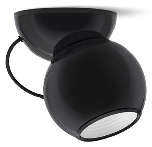 Plafoniere Stilnovo, Gravitino, reglabil, Negru, Camera de zi, Metal, Design
