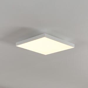 EGLO connect Turcona-Z LED plafonieră cu 45x45cm, reglabil, Alb, Camera de zi / sufragerie, Plastic