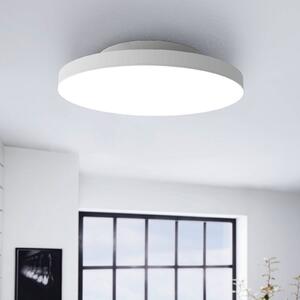 EGLO connect Turcona-Z LED plafonieră cu Ø 45 cm, reglabil, Alb, Camera de zi / sufragerie, Plastic