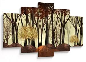 Tablou - Pădure decorativă (150x105 cm)