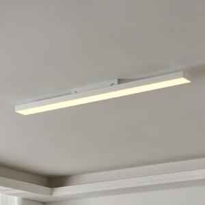 EGLO connect Turcona-Z LED plafonieră cu 120x10cm, reglabil, Alb, Camera de zi / sufragerie, Plastic