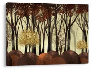 Tablou - Pădure decorativă (70x50 cm)