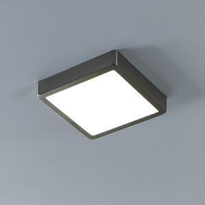 EGLO connect Fueva-Z plafonieră 21x21cm nichel Fueva-Z, reglabil, Metalic, Baie, Metal