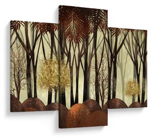 Tablou - Pădure decorativă (90x60 cm)