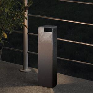 EGLO Lampă LED postament Doninni 1, antracit, h= 40 cm, Negru, Metal, Modern