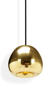 Lustră Pendul Tom Dixon, Void mini, reglabil, Auriu / Alamă, Camera de zi, Alamă, Design