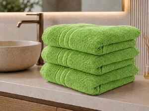 Prosop de baie CLASSIC COLOR 70 x 140 cm verde, 100% bumbac