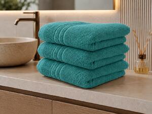 Prosop de baie CLASSIC COLOR 70 x 140 cm petrol, 100% bumbac