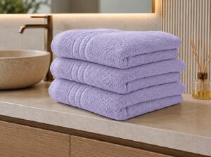 Prosop de baie CLASSIC COLOR 70 x 140 cm lavanda, 100% bumbac