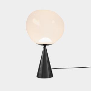 Lampă de masă Tom Dixon, Melt Cone Fat, reglabil, Negru, Camera de zi, Metal, Design