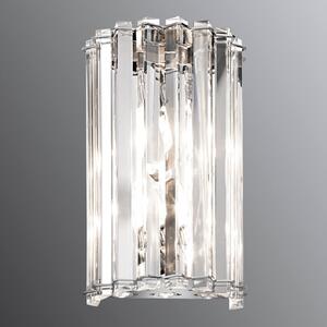 KICHLER Aplică de perete Crystal Skye, reglabil, Metalic, Camera de zi / sufragerie, Metal, Modern