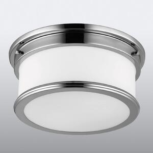 FEISS Plafonieră Payne, rotundă, Metalic, Baie, Metal
