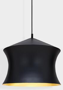 Lustră Pendul Tom Dixon, Beat, reglabil, Negru, Camera de zi, Alamă, Design