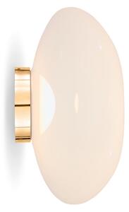 Lampă de perete Tom Dixon, Melt, reglabil, Auriu / Alamă, Camera de zi, Plastic, Design