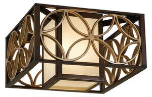 FEISS Plafonieră Remy cu finisaj bronz, reglabil, Bronz / Alamă Veche, Camera de zi / sufragerie, Metal, Modern