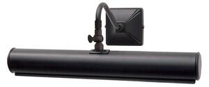 Elstead Aplică tablou Picture Lights negru, 36 cm, reglabil, Negru, Camera de zi / sufragerie, Metal, Antichitate