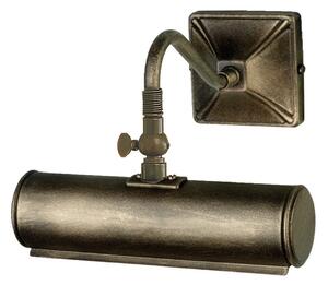 Elstead Aplică tablou Picture Lights negru/auriu, 19 cm, reglabil, Camera de zi / sufragerie, Metal, Antichitate