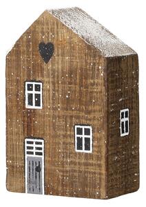 Casa de zăpadă decorare 12cm narural