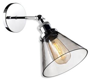 Altavola Design New York Loft lampă de perete 1x60 W crom-fumuriu LA034/W_smoky_chrom